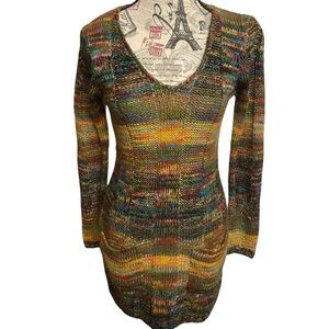 Ultra Flirt Colorful Knit Sweater